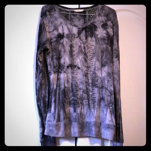 Louis Vuitton embroidered long Tee